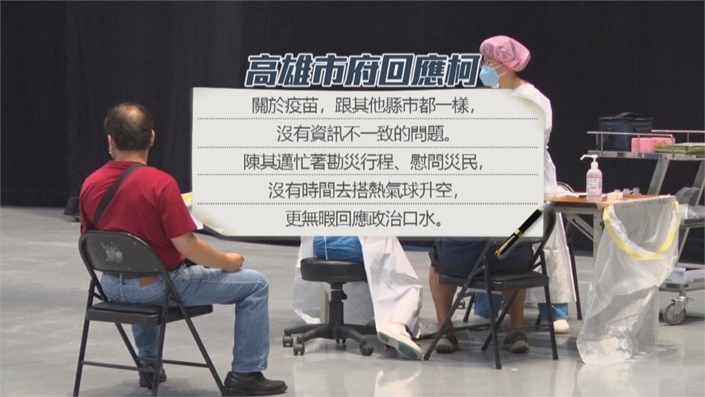 柯文哲引戰怪陳其邁太出頭 高市府:市長防疫沒空坐熱氣球