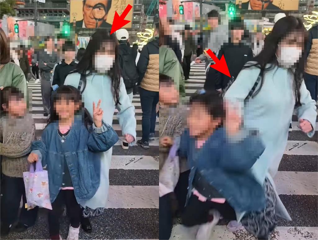愛女在澀谷遭大媽撞飛摔地！媽媽返台急道歉「會好好反省」：不經一事不長一智
