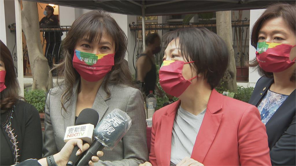 游錫堃.黨籍立委合體力挺 谷辣斯再向徐榛蔚下戰書辯論