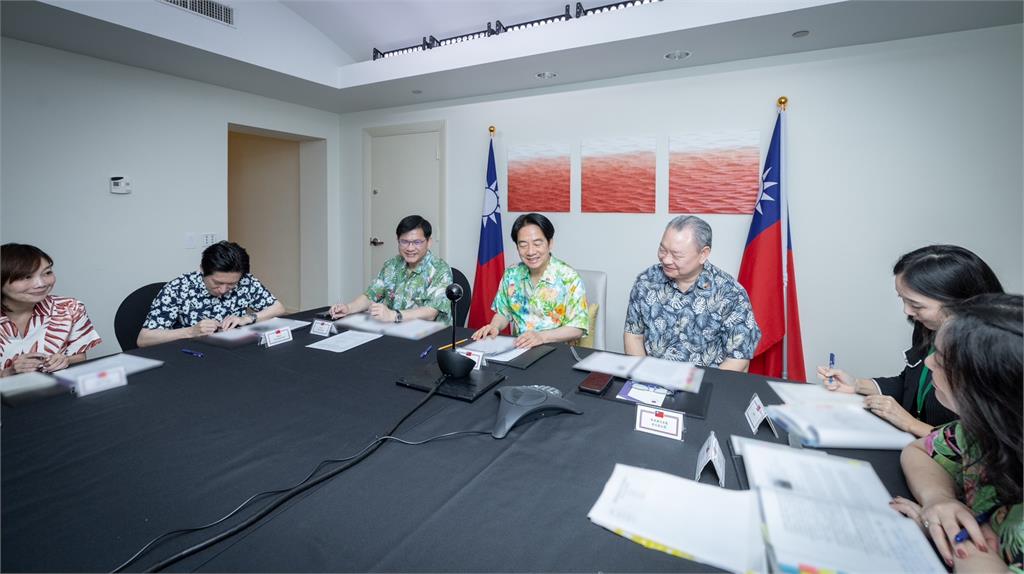 快新聞/賴清德、美眾議院議長強生視訊會議 強勁支持台灣捍衛民主自由