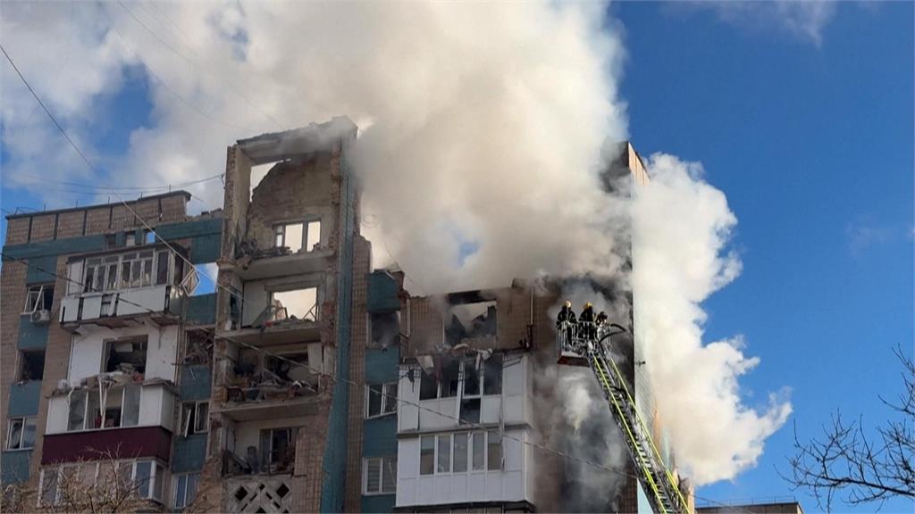 俄再轟烏!出動無人機、飛彈釀25死 基礎設施毀損嚴重