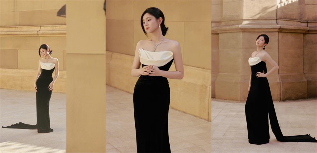 貝克漢晚宴隨行「竹竿禮服妹」竟是陳妍希!中網炸出祝福:直接喊老婆