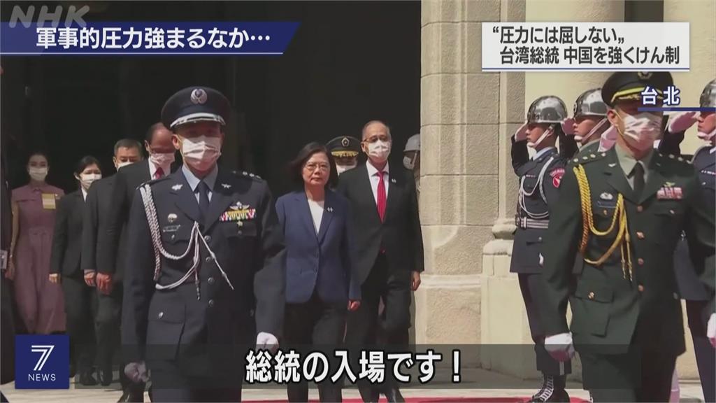國慶大典秀軍武肌肉　CNN NHK報導台灣軍備