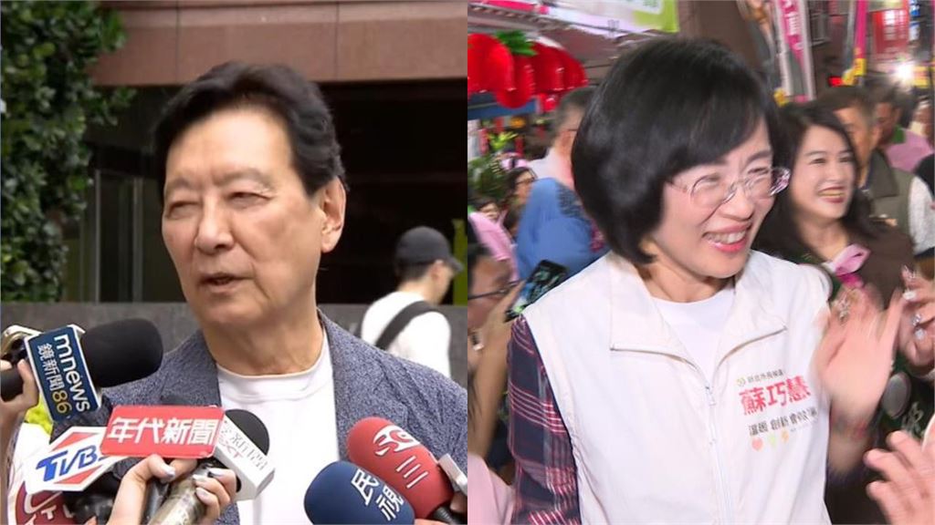 趙少康訪蘇巧慧「收工前突失控」！爆出7字「下秒嚇壞急轉彎」私下對蘇貞昌暖喊這句