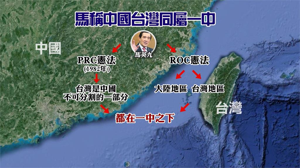 2008年選總統喊台灣「前途自決」 馬今喊「堅持一中」自打臉?