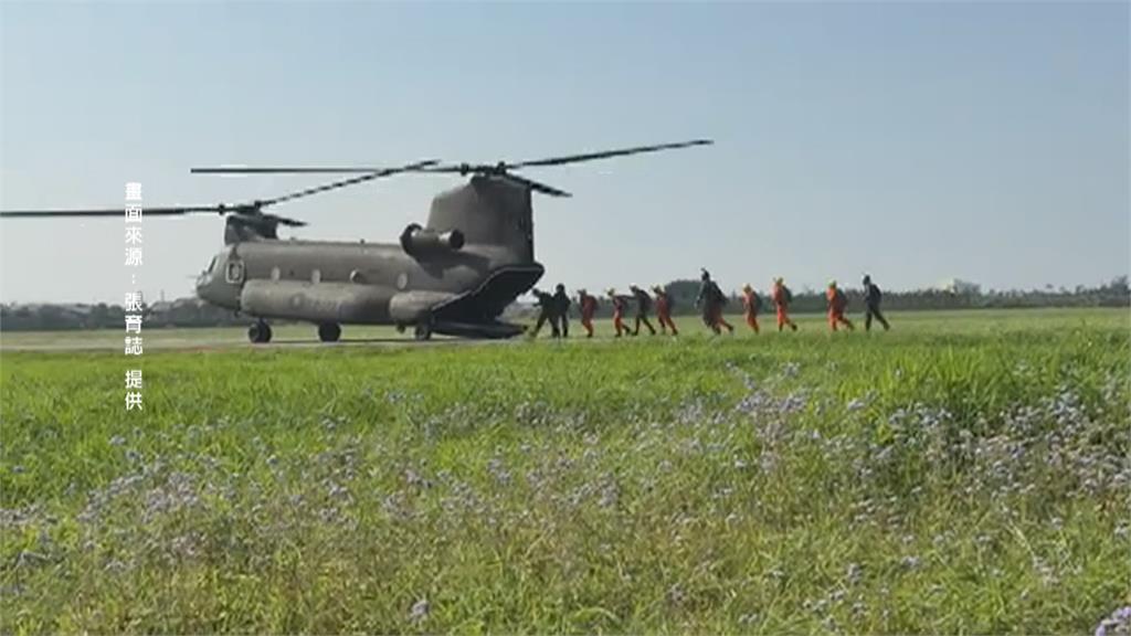 航特部高空滲透跳傘訓練　汽機車停等為「這件事」