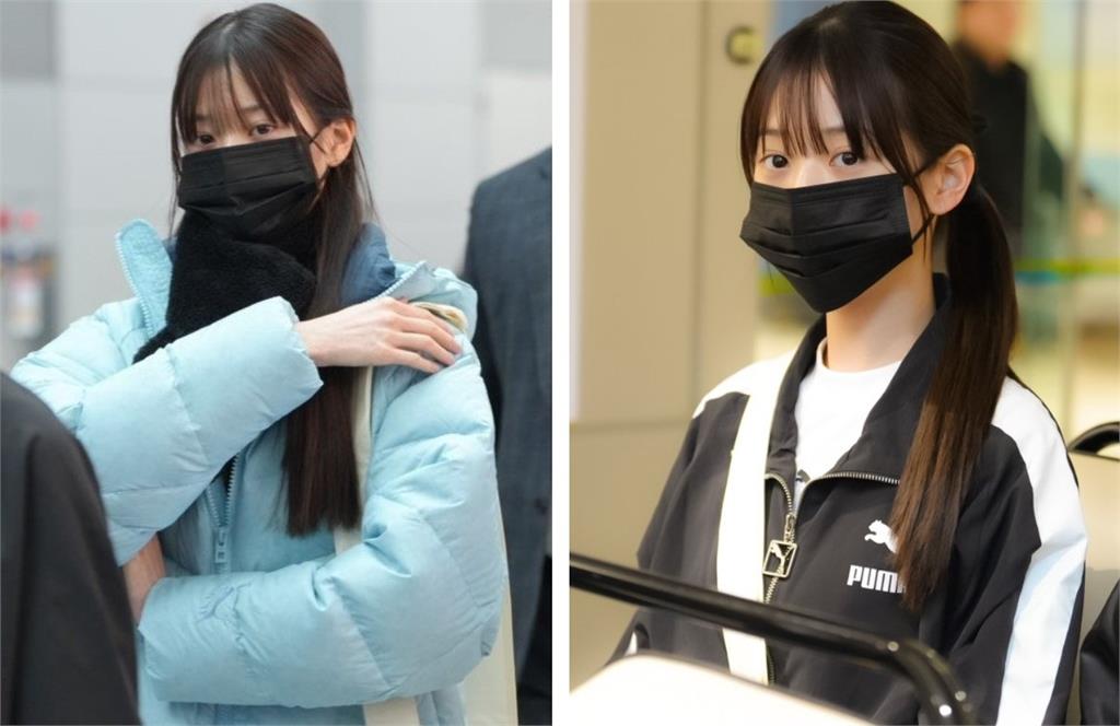 張員瑛來台灣了!一下飛機「外衣卸光光」僅薄布禦寒…萬網急壞:要凍壞