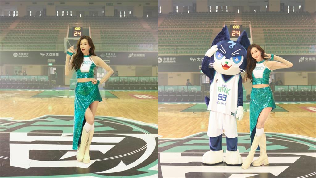 林志玲鬼轉「啦啦隊女神」超香畫面曝！站C位「中空熱舞」網驚：比吉祥物還高