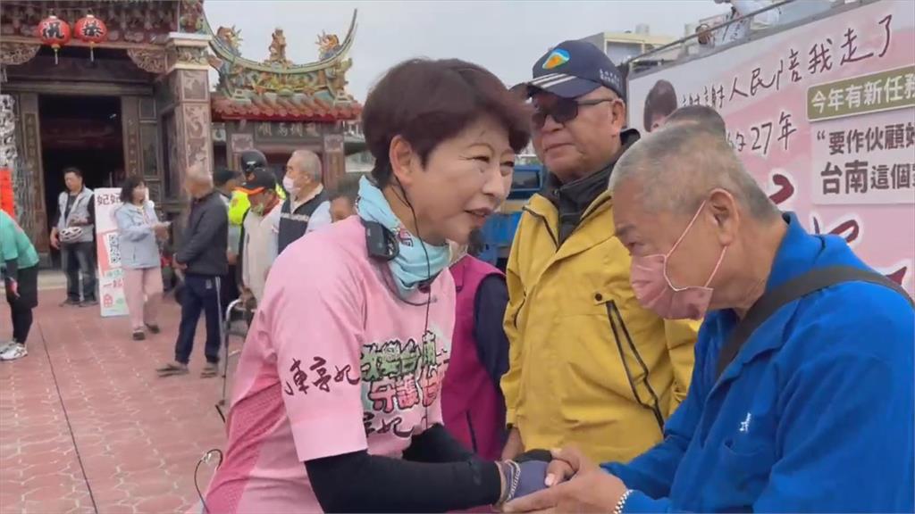 陳亭妃披綠袍選台南 啟動"鐵馬感恩之旅"騎遍37區