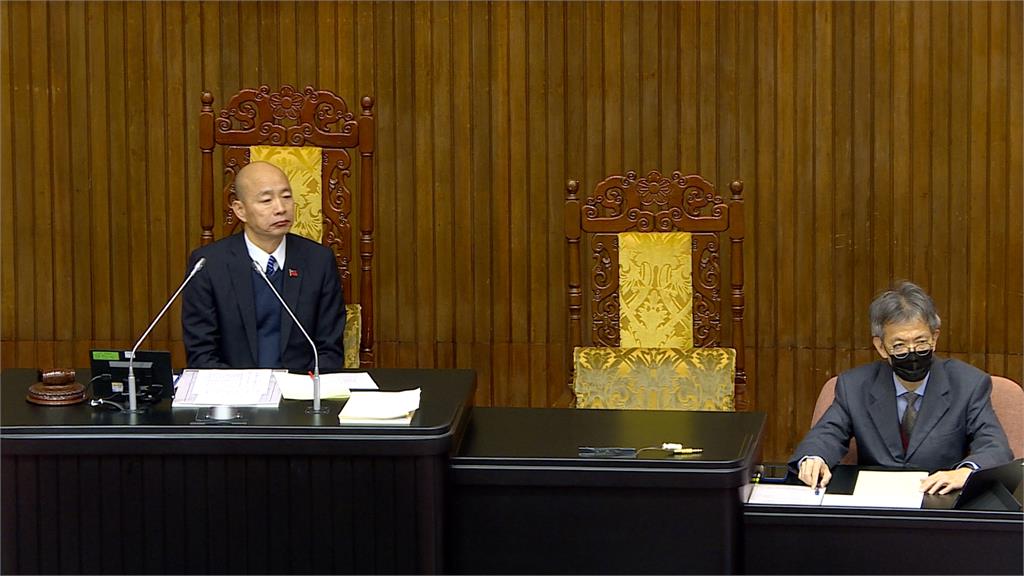 總統國情報告採「統問統答」？　民進黨團籲韓國瑜先協商