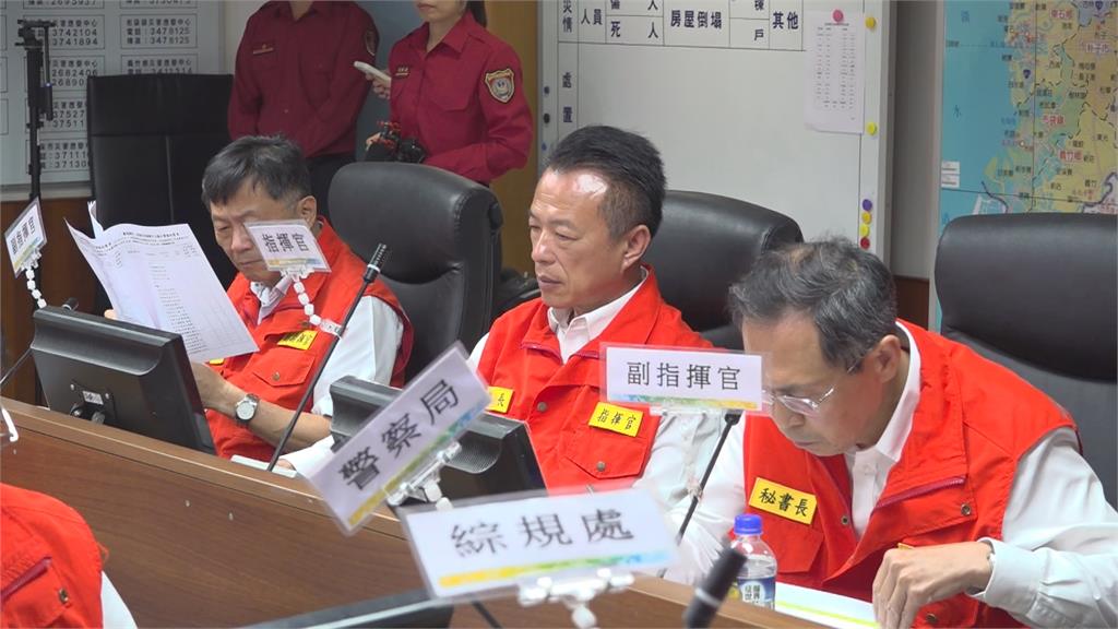 南部民眾樂放颱風假 各縣市首長不敢鬆懈