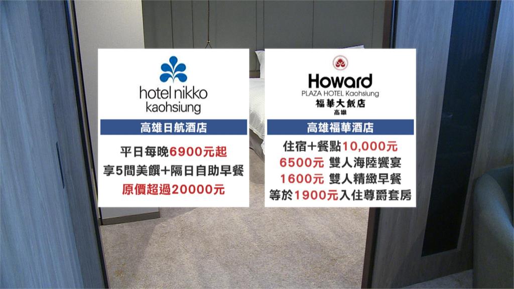 普發現金1萬開放登記 高雄飯店推優惠、嘉義加碼3千