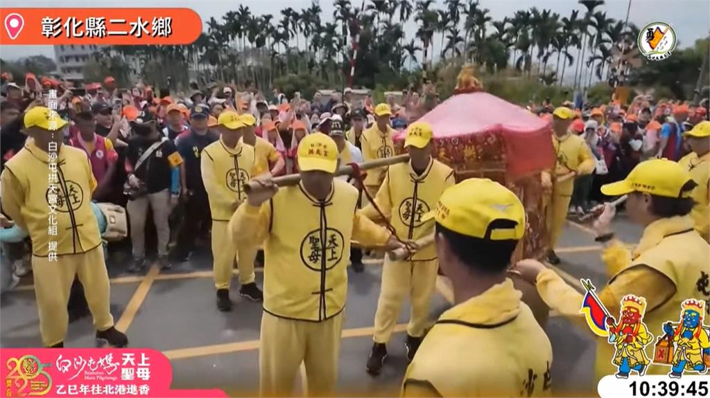 白沙屯媽祖前進路線變化莫測　前、現任轎班現身說明白