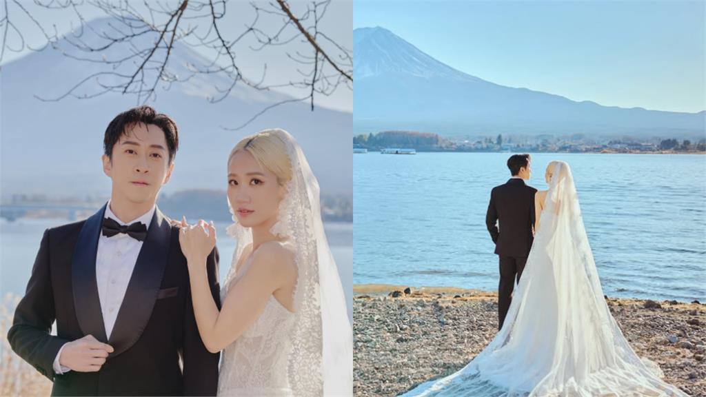 Lulu、陳漢典富士山「絕美婚紗」曝光！兩人「緊擁依偎」浪漫炸裂吸7萬人朝聖