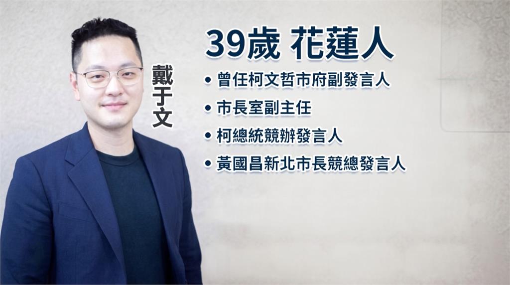 白營明徵召戴于文參選花蓮市長！黃國昌:無須先問國民黨