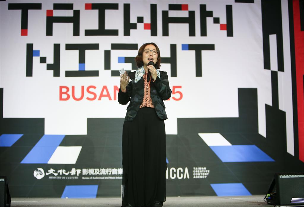 臺灣明星閃耀釜山 引各國關注  文策院攜手影人交流 加速國際合作及曝光