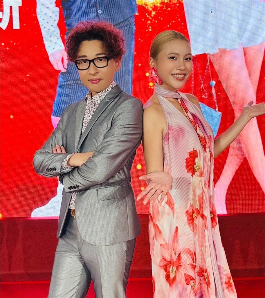 郭雅茹、廖伯斯主持板橋慈惠宮春節活動獲好評　舞台魅力全開