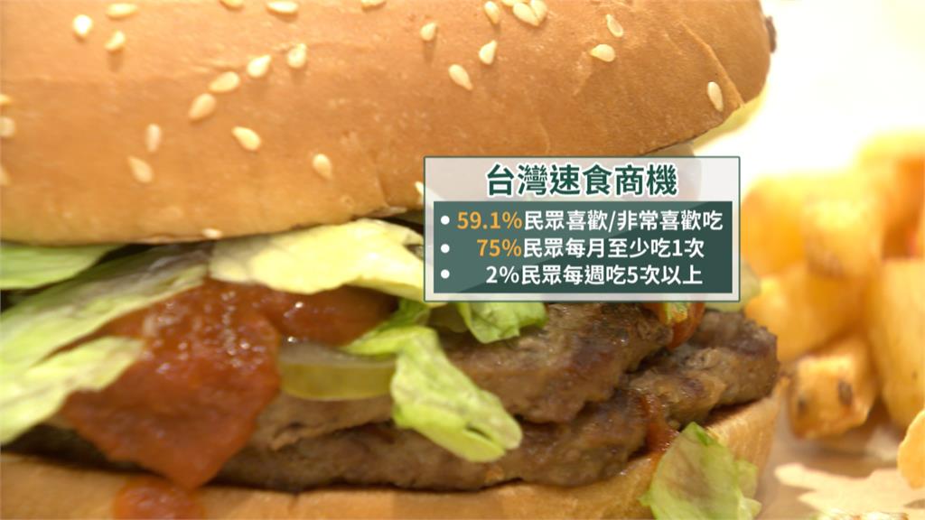 爽吃炸雞+蝦排!這款海陸漢堡厚達8公分 還有麻辣鍋口味