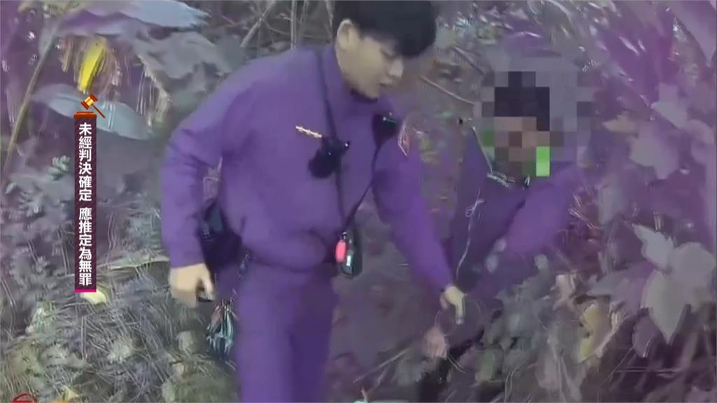 驚險! 男子躲盤查"關渡橋一躍而下" 跌落草叢落網