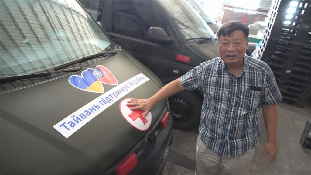 畫面曝光!台灣救護車衝前線搶救受傷大兵 烏克蘭醫護:感謝伸出援手