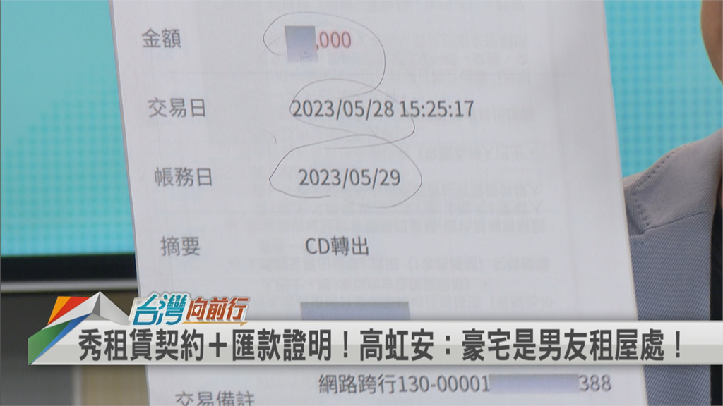 千萬豪宅1戶100坪！高虹安稱「僅承租1套房」　他笑：買沙拉送牛排？