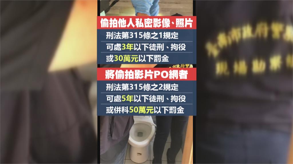 知名「藍晒圖」公廁傳遭偷拍 警:3年前舊照片