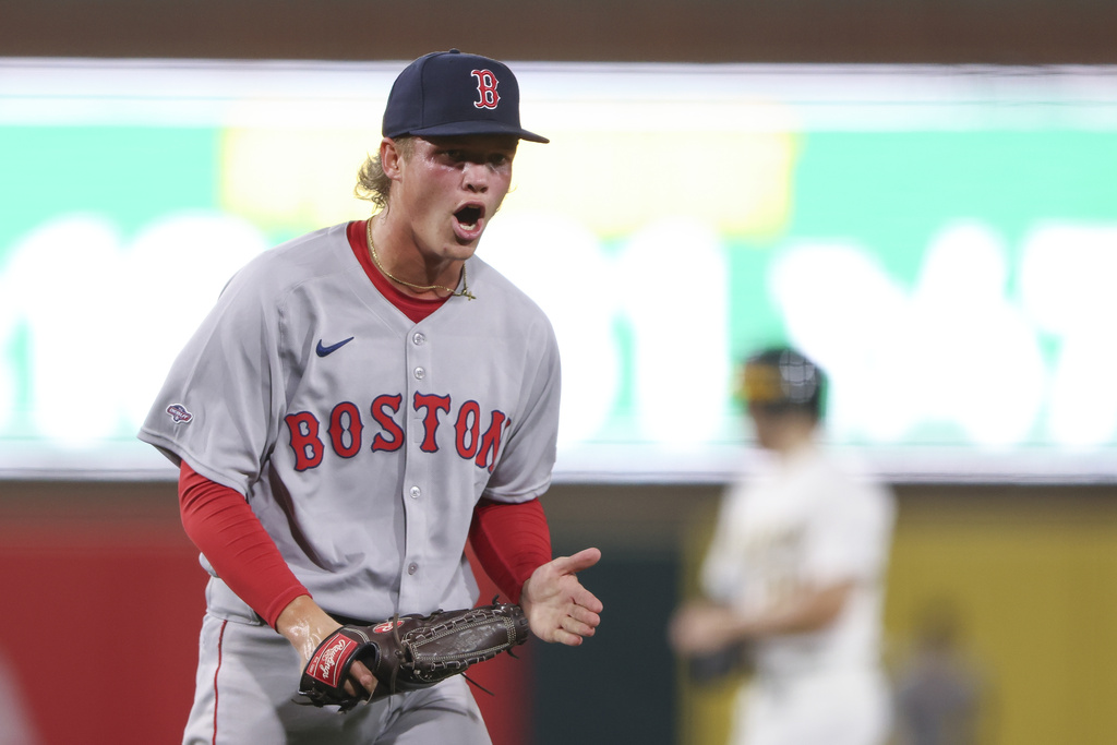 MLB(影)/處女秀狂飆11次三振一戰成名!厄利並列紅襪新秀初登板最多K紀錄