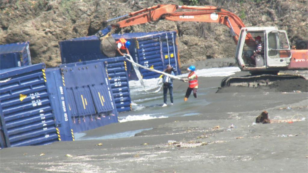 天使輪逾300貨個櫃還在漂　杜蘇芮逼近浪大打撈更困難