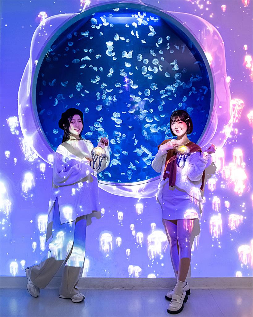2025春節打卡首選 綺麗的四季之夜水母藝術燈節