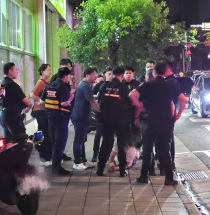 財務糾紛洩憤潑漆 桃園警方5小時逮3人