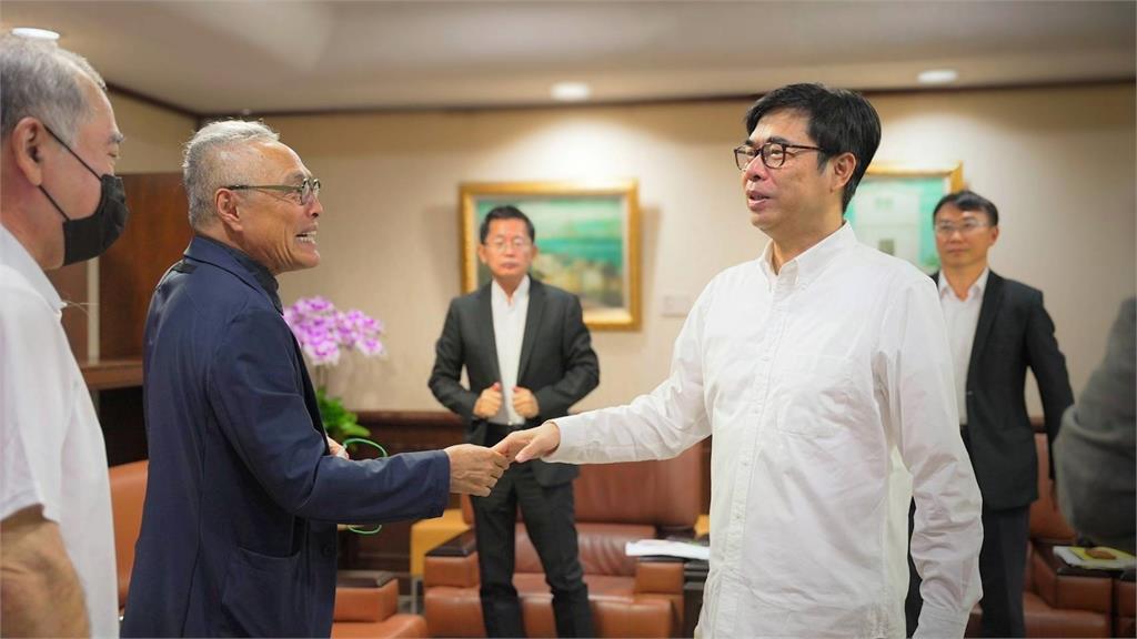 中華足協理事長王麟祥拜會高雄市長陳其邁攜手力挺台灣足球