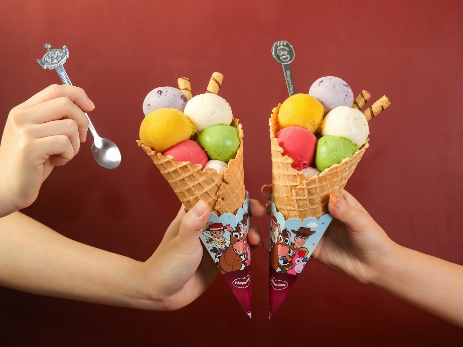 玩心饗宴,甜蜜相聚!Häagen-Dazs《玩具總動員5》限定系列新品登場 豐富