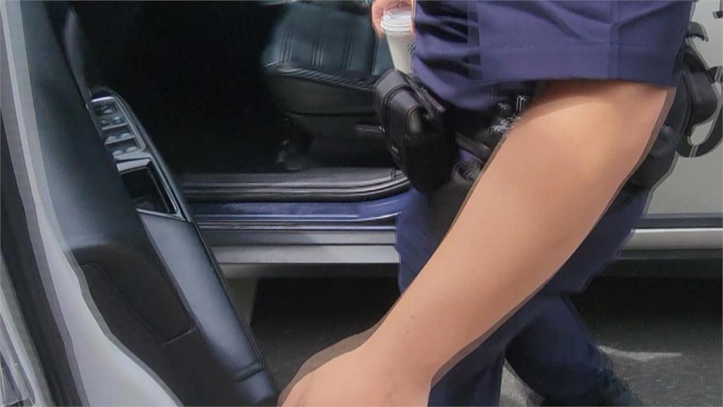 波麗士大人你累了嗎? 國發會前執勤竟在警車上睡翻