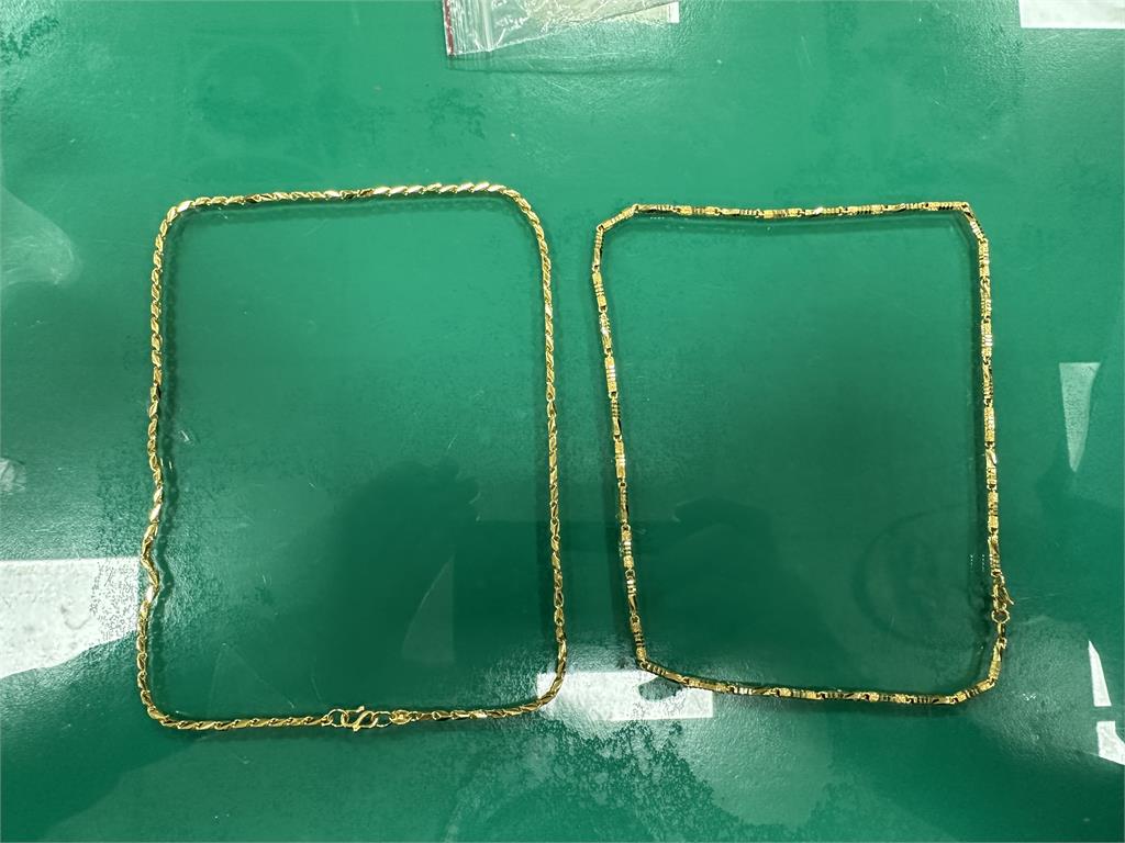 快新聞/中壢銀樓搶案犯嫌抓金項鍊拔腿就跑! 逃4小時落網
