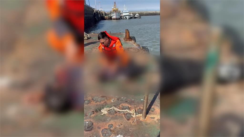 生死一瞬間！　新竹南寮釣客落海　鄰船火速救援