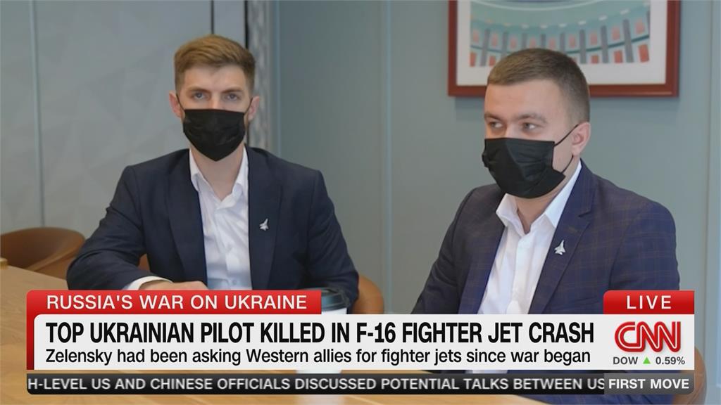 烏克蘭軍方證實一架F-16墜毀 頂尖飛行員莫斯殉職
