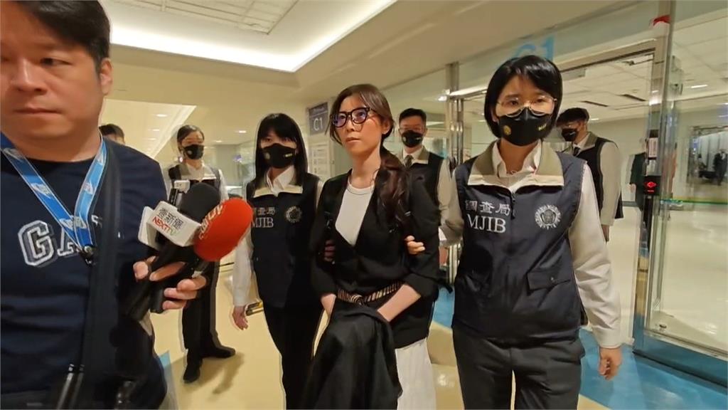 捲吸金案遭通緝!終結2343天逃亡 貴婦奈奈歸案「機場上銬」一路沉默