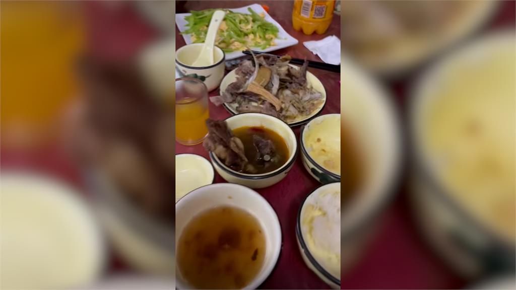 中國餐廳肉湯疑似喝到「骨釘」 網見這一物嚇喊:那是外科手術專用
