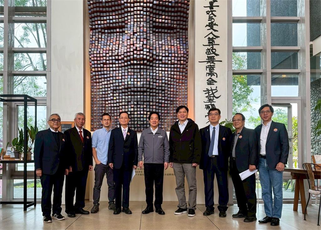 快新聞/陪同賴總統參訪陳定南基金會 林國漳:盼延續清廉勤政精神