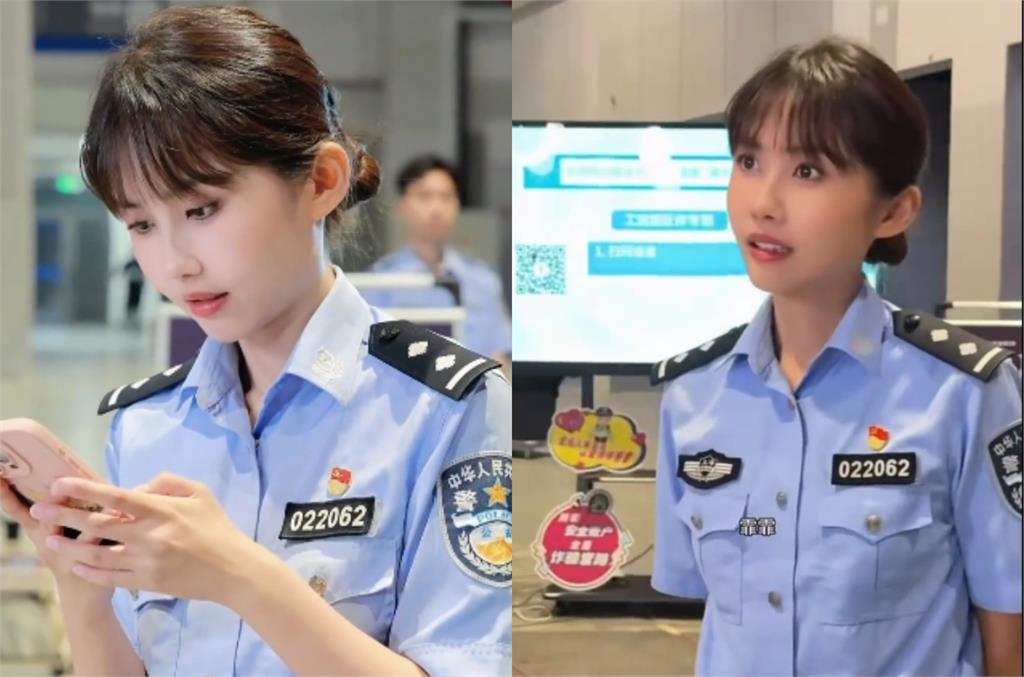 正妹女警撞臉「巔峰期邱淑貞」暴紅!瘋傳「制服執勤片」網看呆:比女兒更像