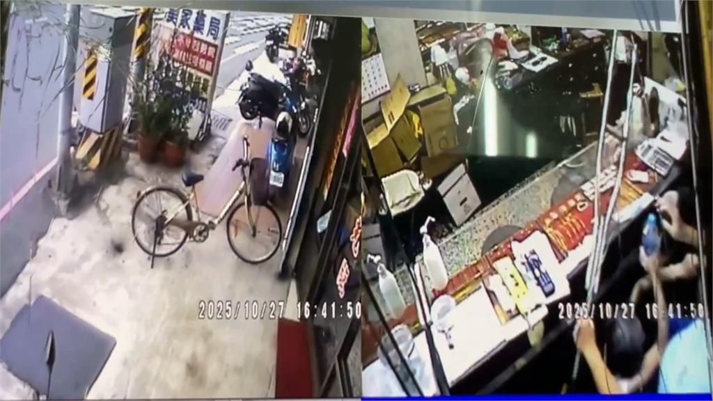 台南銀樓遭搶!嫌砸破玻璃搜刮13兩金飾 落網拒吐贓物流向