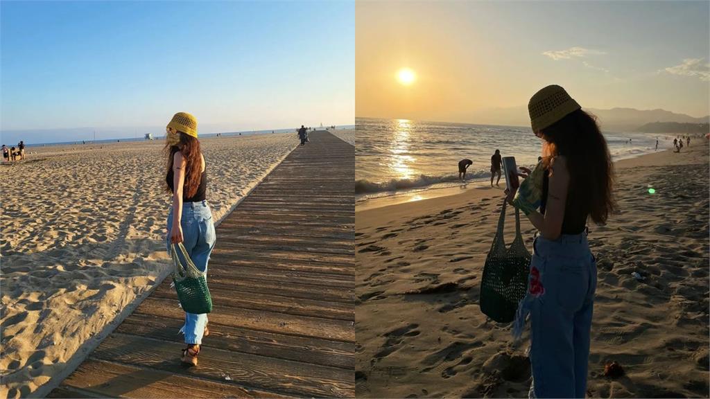 蔡依林IG連發5張「海邊夕陽美照」　眼尖粉絲見在美國：期待演唱會