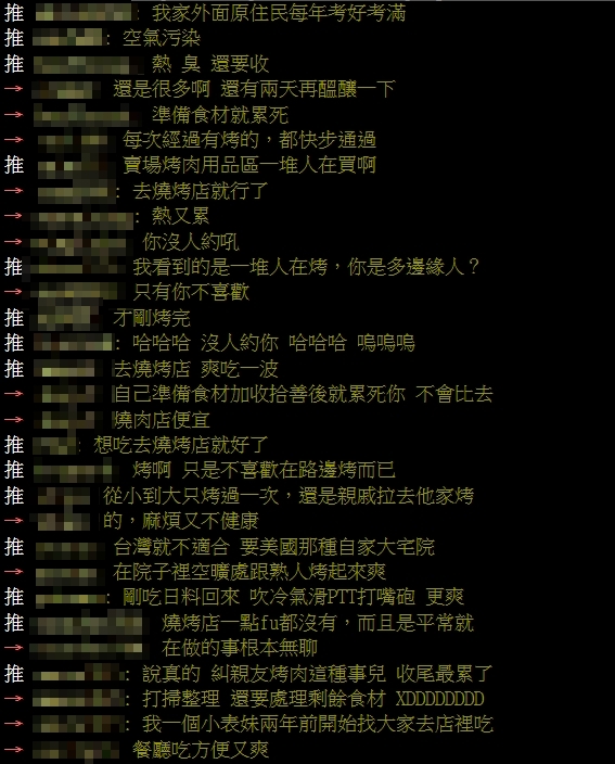 中秋烤肉人驟減…他嘆「大家不喜歡了嗎」？網搖頭曝「都去1處吃」：照樣烤爆