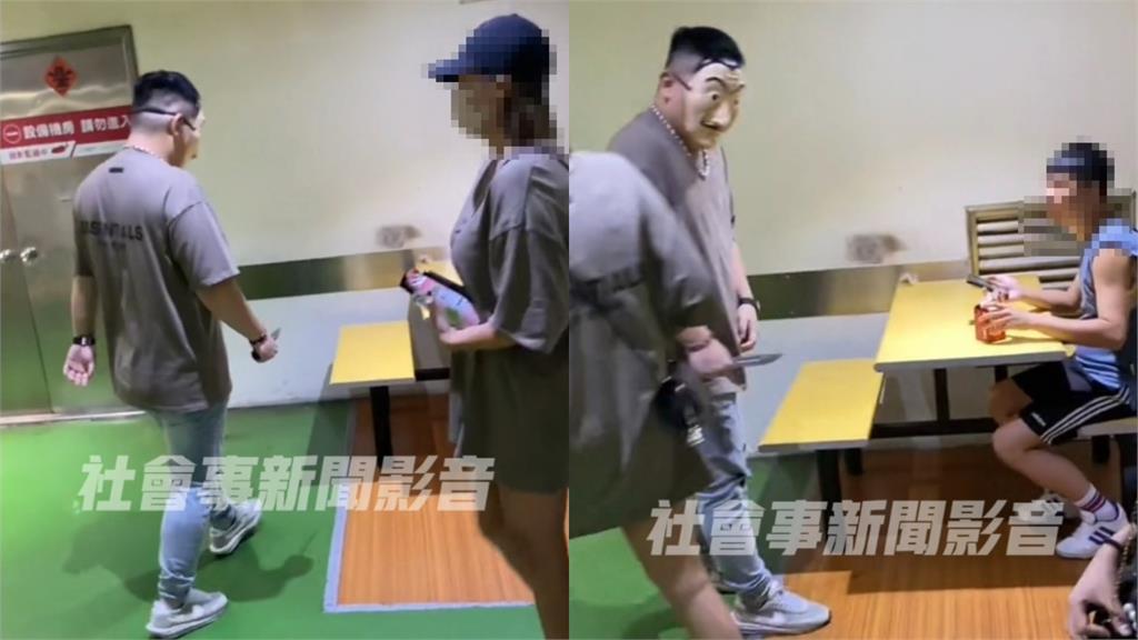 白目當有趣?男戴《紙房子》面具「賣場持刀嚇人」被逮曝背後動機