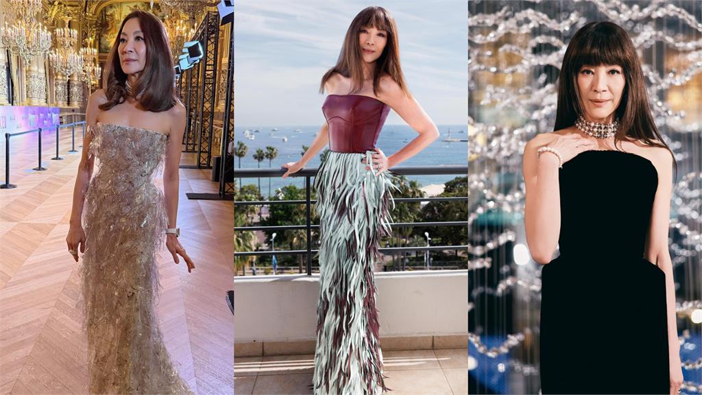 63歲楊紫瓊「中路大開」耍辣走紅毯!網見裙襬「激似1滷味」全笑瘋:突然好台