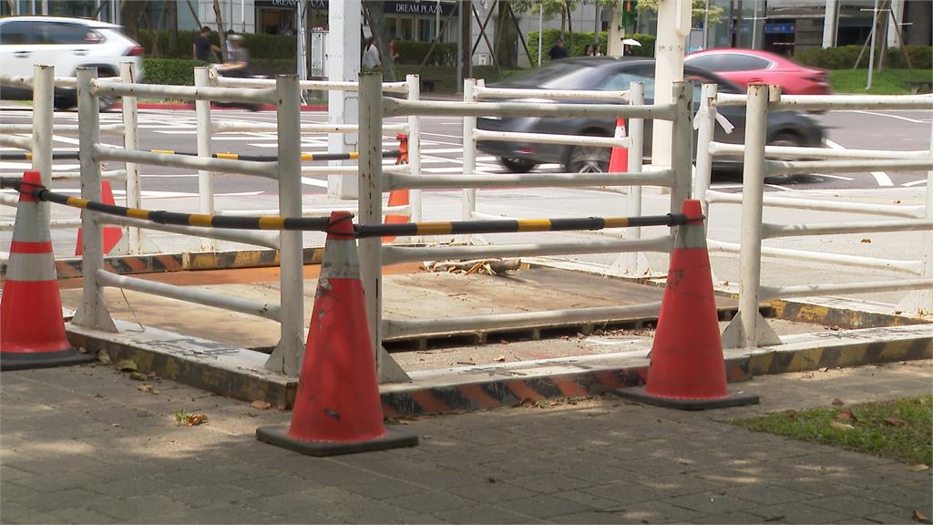 信義區天價遮陽傘跳票？　蔣萬安認了「這件事」
