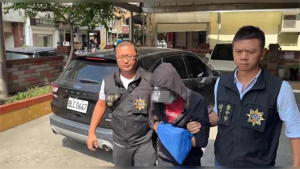 快新聞／逃逸畫面曝！烏日火警釀1死1傷　嫌犯冷靜走路邊脫手套