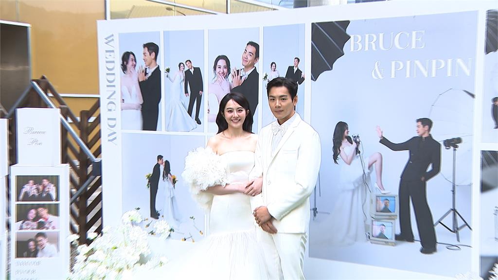 禾浩辰、吳品潔喜辦婚宴　甜喊「把老婆當女孩寵」