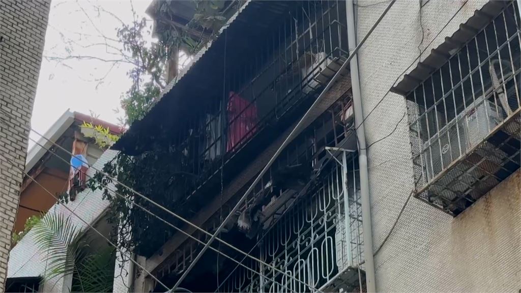 高雄前鎮公寓電線走火引發火災　消防灌救無人傷亡