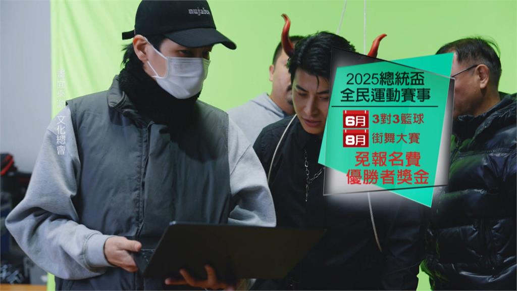 陳傑憲COSPLAY天使與惡魔 合體邰智源揪總統盃運動